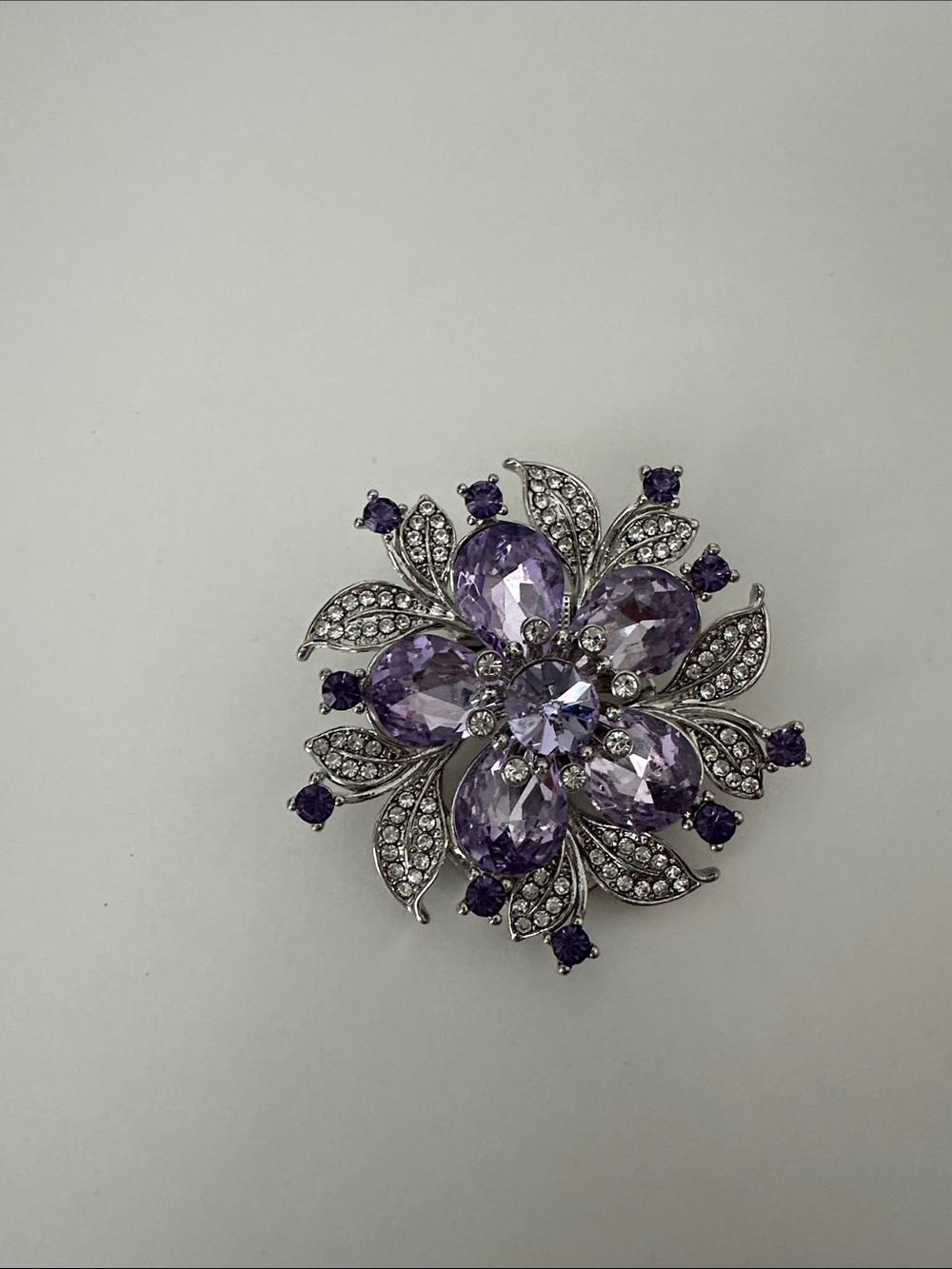 Crystal Clip/Brooch